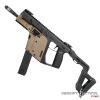 Airsoft AEG SMG Rifle KRISS USA Licensed Kriss Vector by Krytac (Model: Dual-Tone Black/DE)
