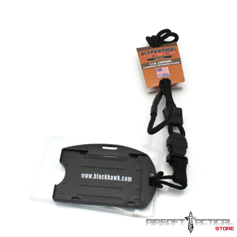 C.I.A Blackhawk Lanyard Card and ID holder – Airsoft Tactical Store