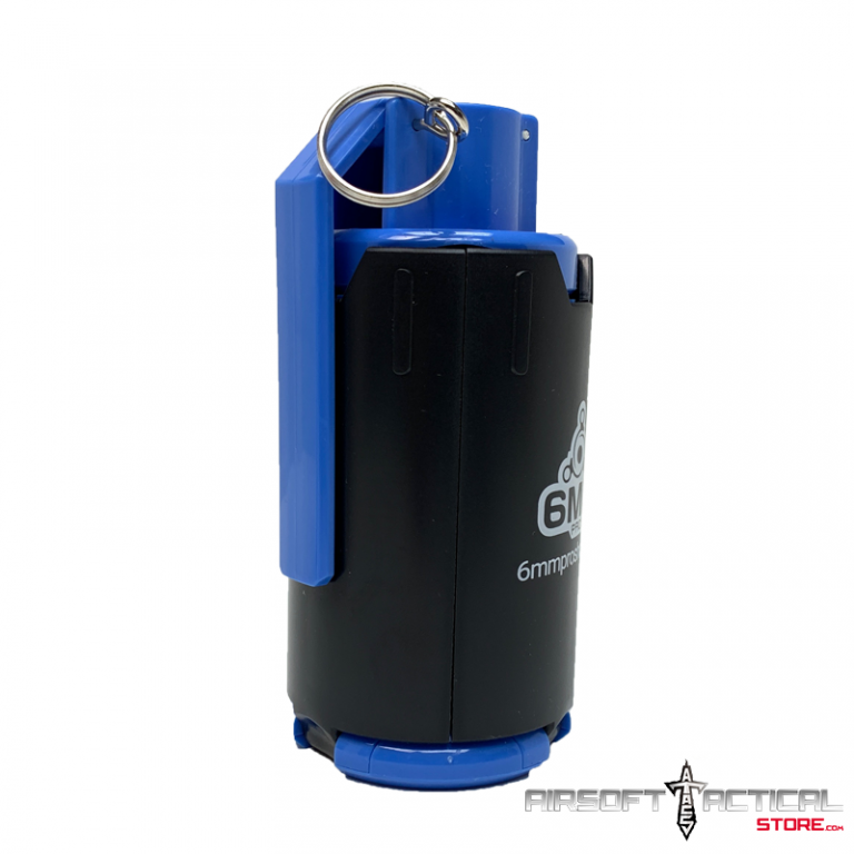 Mechanical Spring Reusable BB Grenade (Color Blue) Airsoft Tactical
