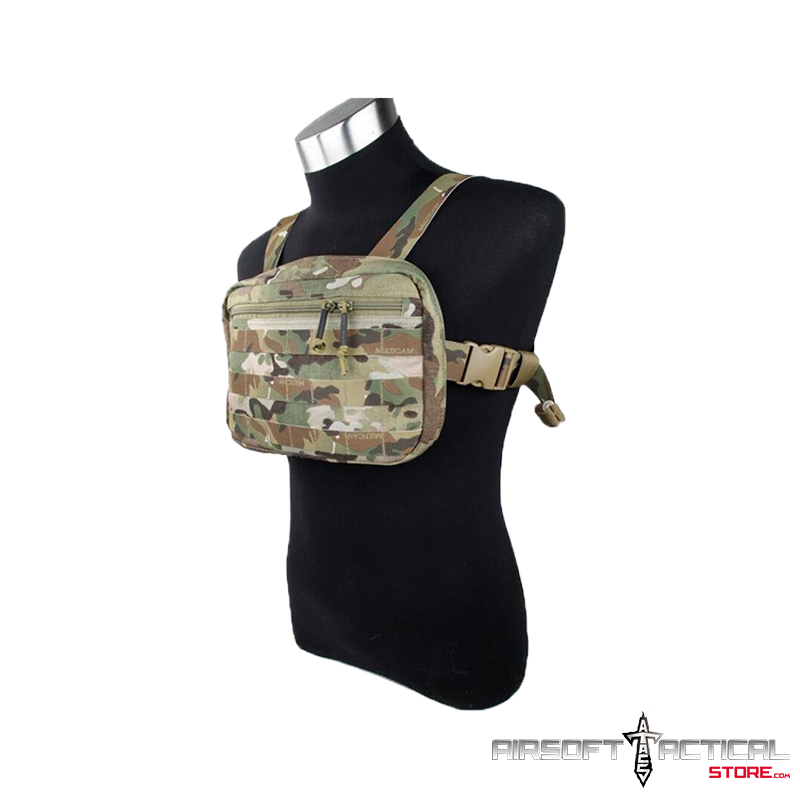 Tactical Combat Chest Recon Bag (Color: Multicam) by FMA – Airsoft ...