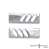 F-1 Firearms Flat Faced Muzzle Brake (Color: Silver) by EMG - Imagen 2