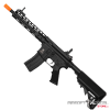 Polymer M4 Keymod CQB 9" AEG (Color: Black) by Lancer Tactical