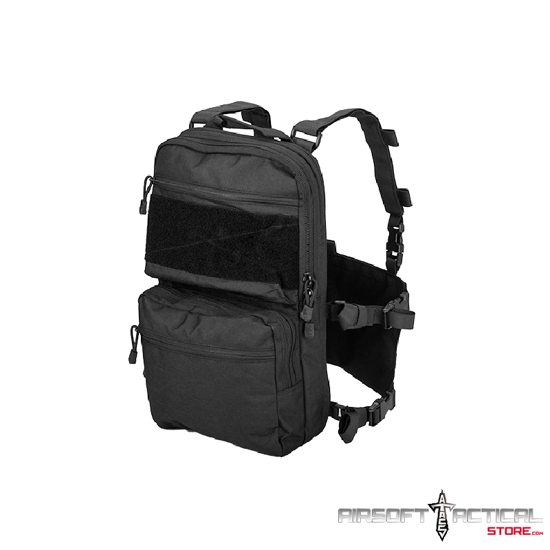 1000D Nylon QD Chest rig lighweight backpack w/molle (Color: Black) by ...