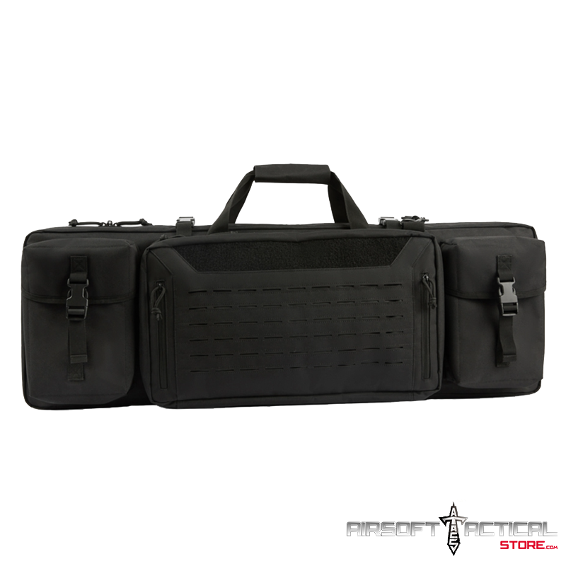 Double Gun Bag 46″ by w Lockable Zipper by Lancer Tactical