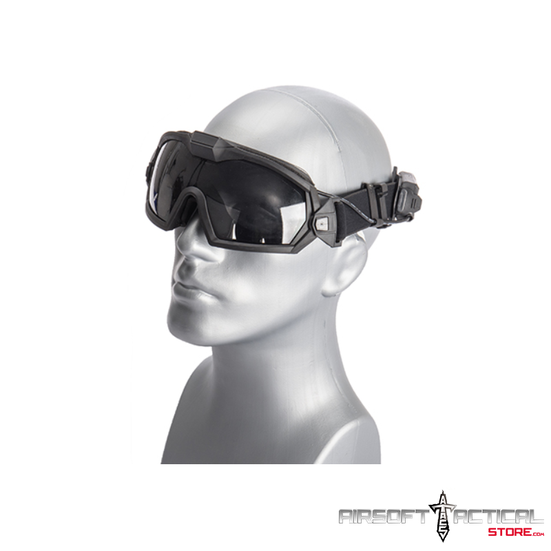 thumbnail image 2 of ACE Evo Work & Tactical Goggles - Anti-Fog, Panoramic Lens, EN 166 Certified For Airsoft, Paintball, Construction 2 of 5