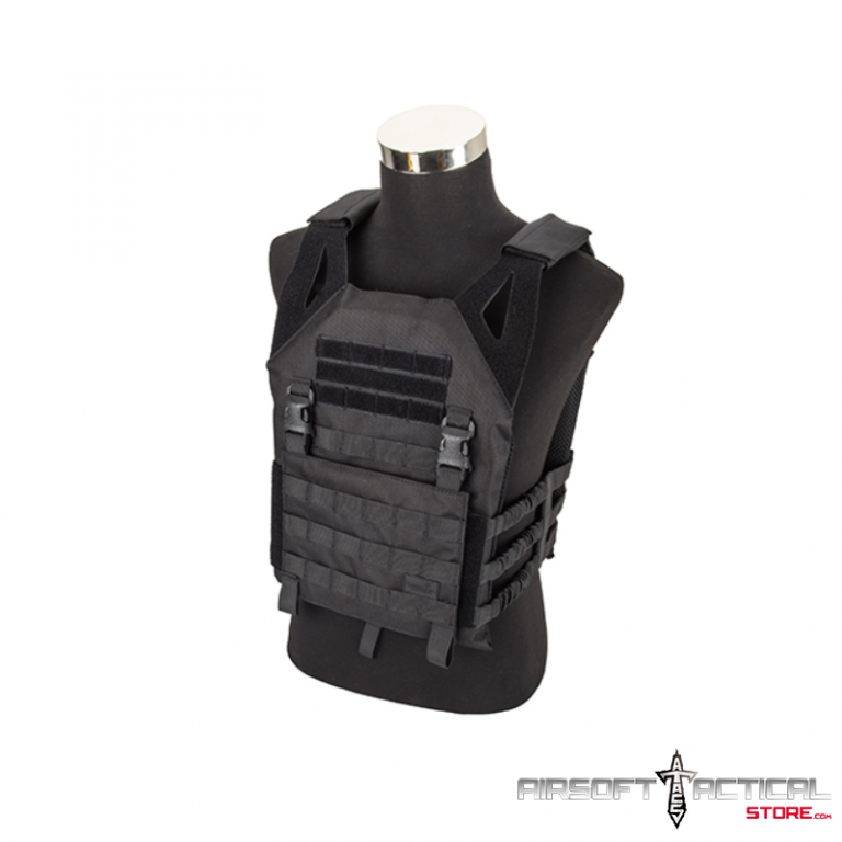 Lightweight JPC Style Plate Carrier w/ Foam Dummy Plates (Color Black