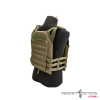 Lightweight Plate Carrier w/ Foam Dummy Plates (Color: Green) by Lancer Tactical - Imagen 2