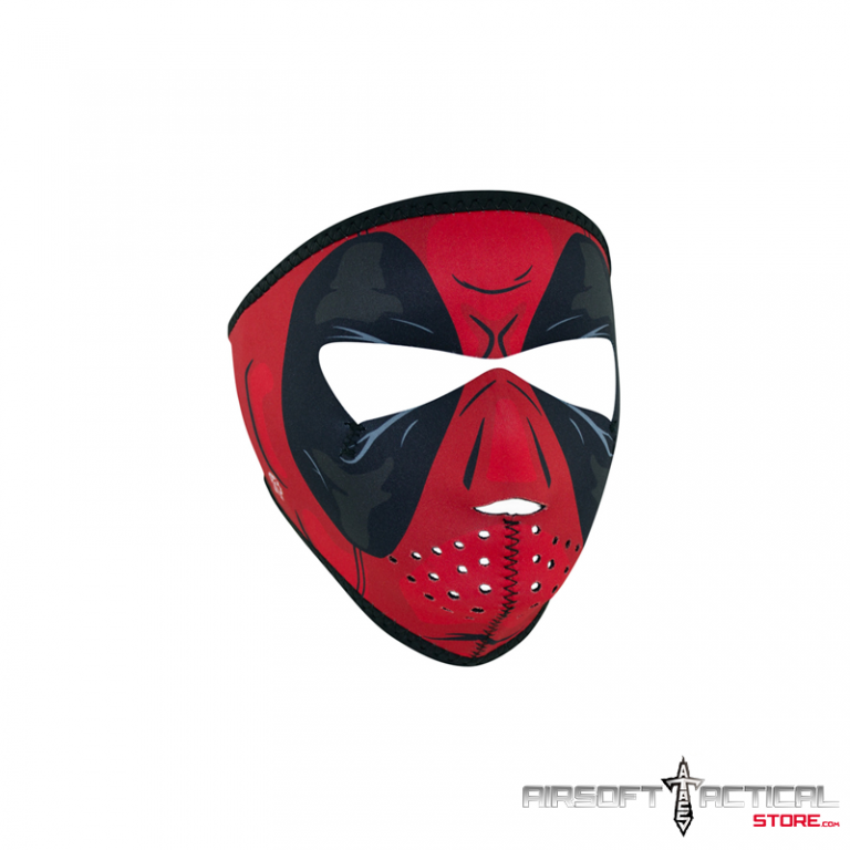 Insulation Mask Full Face Mask Neoprene Zanheadgear Red Dawn