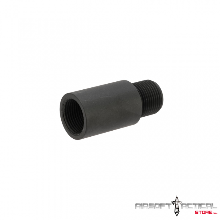 Airsoft Barrel Thread Adapter (Direction 14mm Negative to Negative / 1
