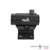 Mini Red Green Dot Sight w Picatinny Raiser T1 (BLACK) by Lancer Tactical - Imagen 4