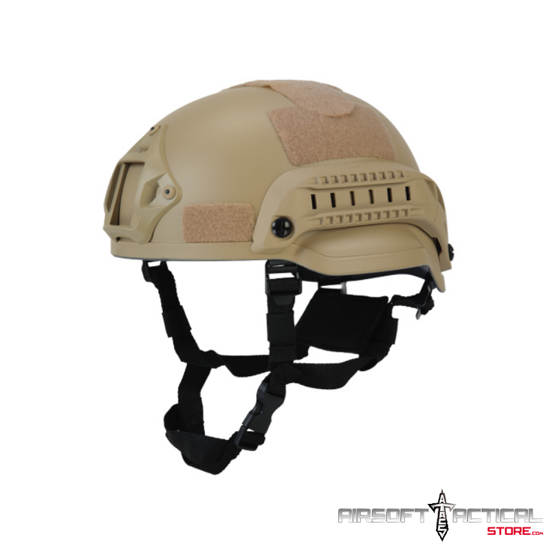 Mich 2002 SF Type Helmet (Color: Tan) by Lancer Tactical