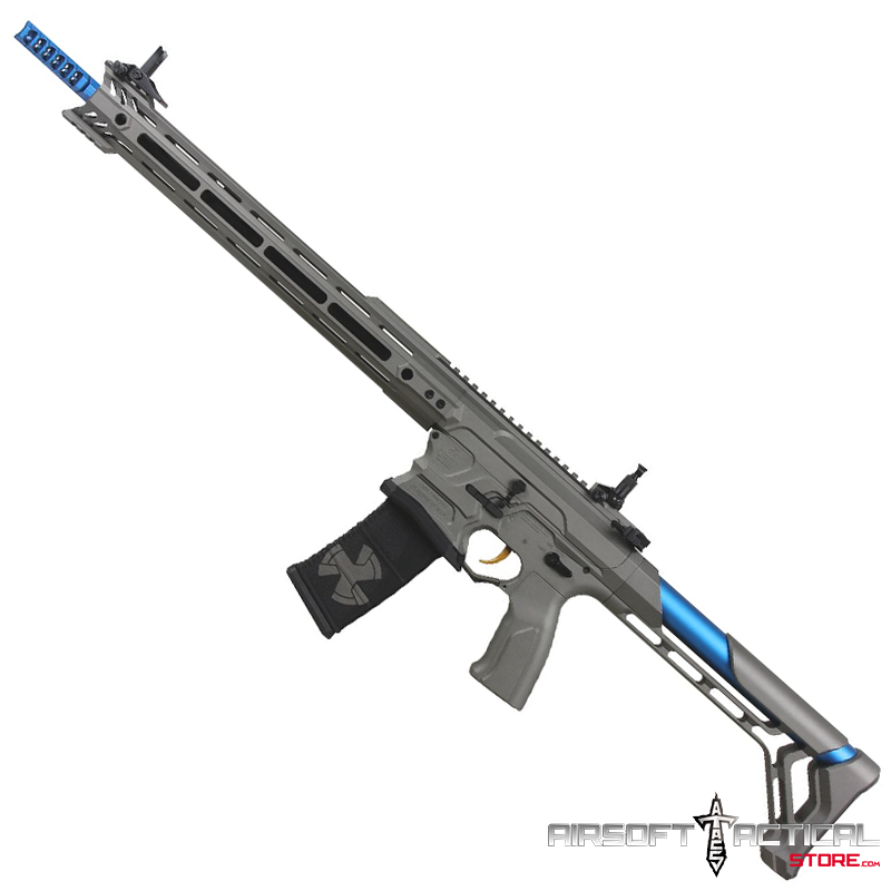 Cobalt Kinetics Licensed BAMF TEAM AR15 Airsoft AEG Training Rifle w/ G2 Gearbox by G&G Armament