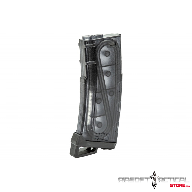 130 Round High Speed Mid-Cap Magazine (Color: Smoke) by Lancer Tactical