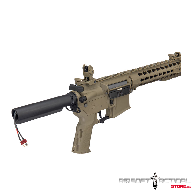 thumbnail image 2 of Lancer Tactical Gen 3 M4 Airsoft AEG Rifle - Tan 10 Inch Keymod, 380-400 FPS 2 of 14