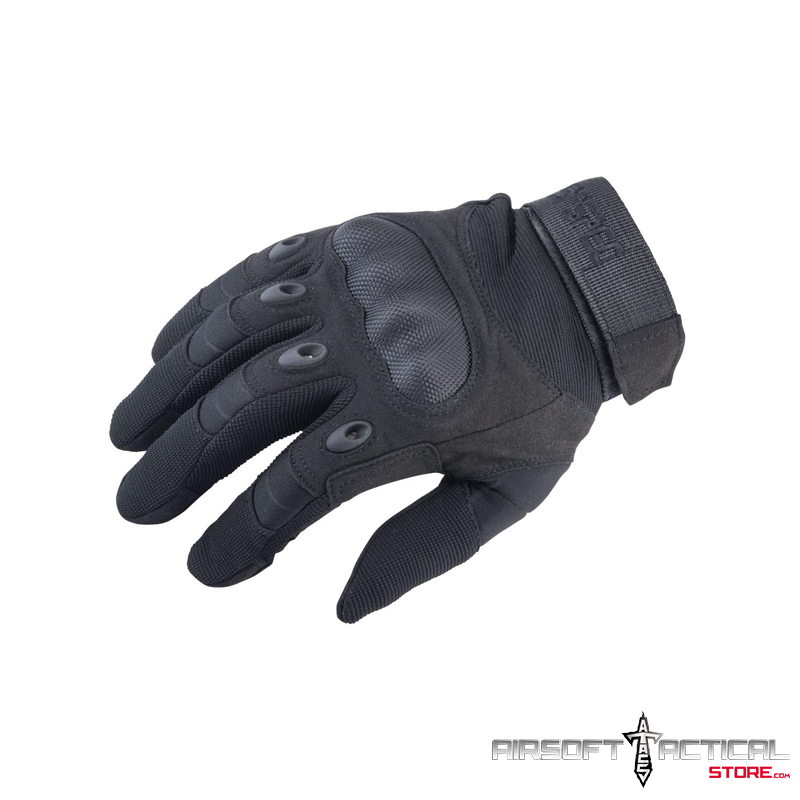 Outdoor Hard Knuckle Full Finger Tactical Gloves (Size: small)