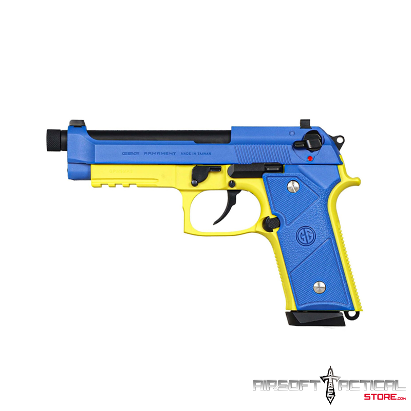 Limited Edition “Ukraine” GPM9 Mk3 Gas Blowback Airsoft Pistol by G&G Armament