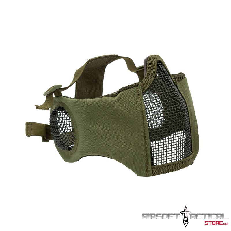 Zulu Airsoft Mesh Mask Colors: Olive by Valken