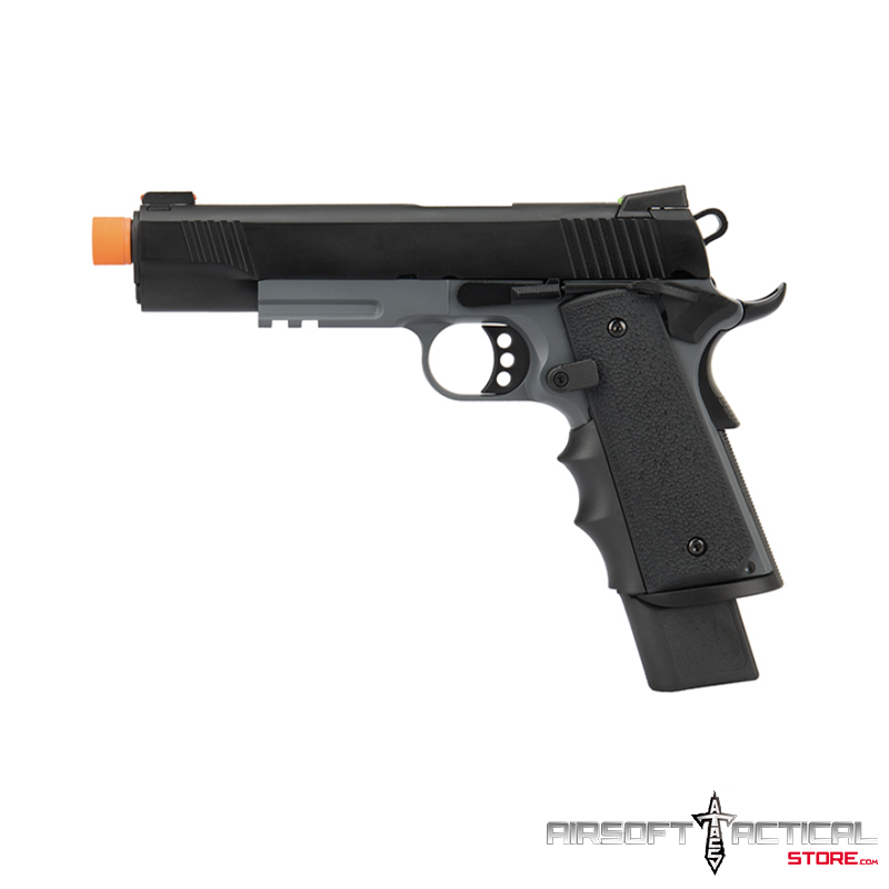 Full Metal R32 Gas Blowback Airsoft Pistol (DARKSTORM) by Army Armament