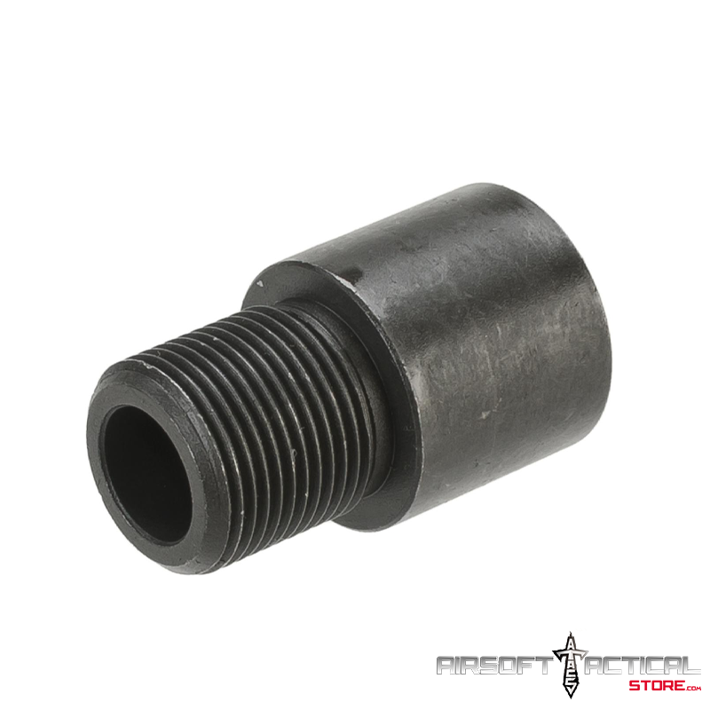 Airsoft 14mm CCW Steel Outer Barrel Extension (Length: 1″) by Madbull