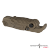Airsoft Ergonomic 90 Degree Foldable Ris Foregrip (Color: Tan) by Lancer Tactical - Imagen 4