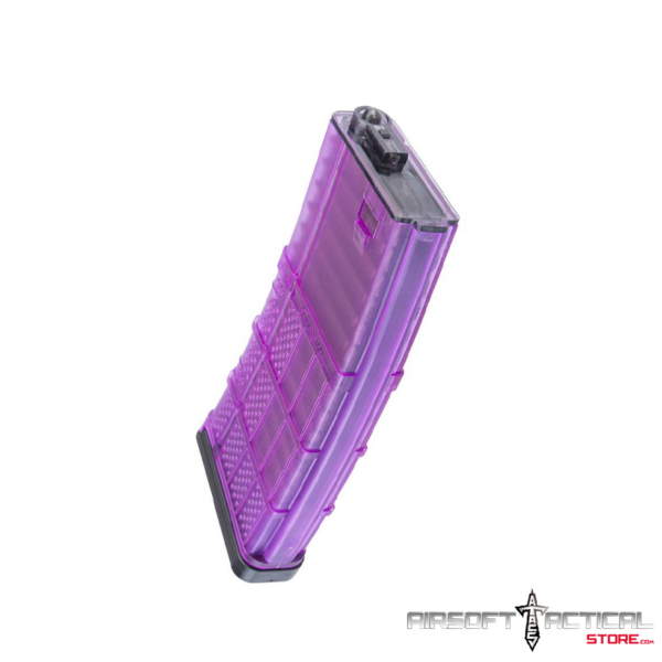 190rd Lancer Systems Licensed L5AWM Airsoft Mid-Cap Magazines (Color: Translucent Purple) by Lancer Systems - Imagen 2