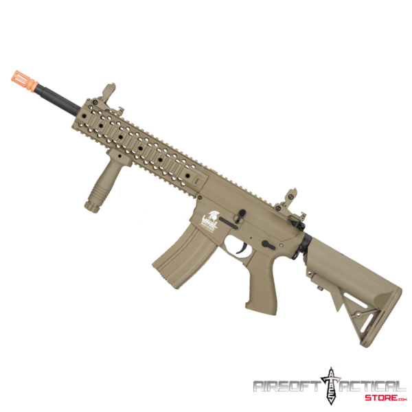 Gen 2 M4 Evo Airsoft AEG Rifle (Color: Tan) by Lancer Tactical