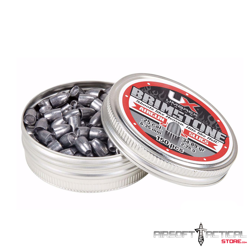 Brimstone Series Slug Pellets (Model: .25cal / 150 Rounds) by Umarex