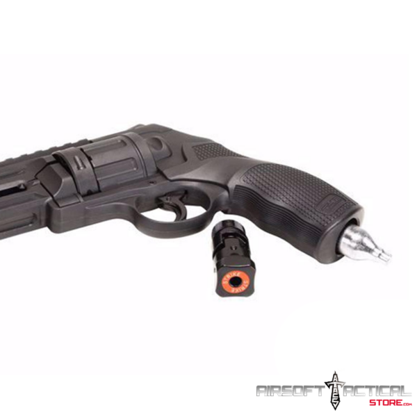 T4E TR50 Gen. 2 CO2 Powered Rubber Ball Revolver by Umarex / Training for Engagement - Imagen 4