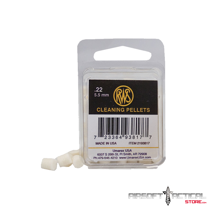 Airgun Maintenance Felt Cleaning Pellets .22 Caliber by RWS