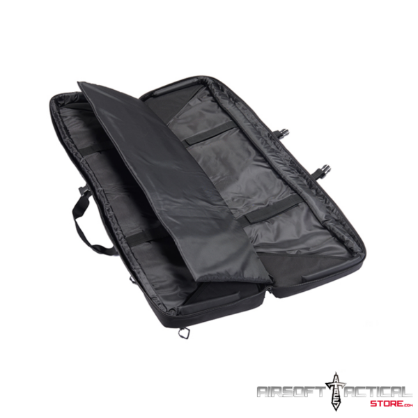Pre-Order (ETA: September 2025) 1000D Nylon 42" Double Rifle Bag - Black by Lancer Tactical - Imagen 3