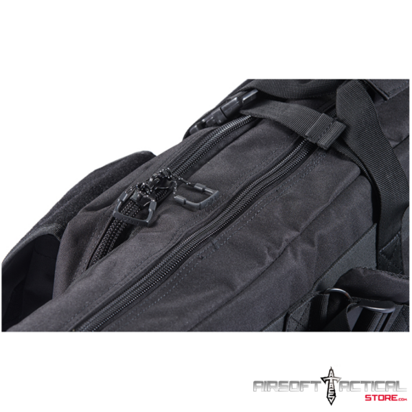 Pre-Order (ETA: September 2025) 1000D Nylon 42" Double Rifle Bag - Black by Lancer Tactical - Imagen 2