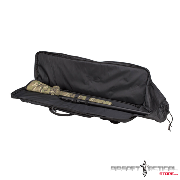 Pre-Order (ETA: September 2025) 1000D Nylon Polymer 38" Rifle Bag (Color: Black) by Lancer Tactical - Imagen 4