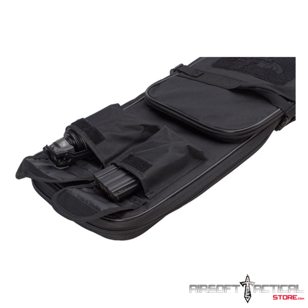 Pre-Order (ETA: September 2025) 1000D Nylon Polymer 38" Rifle Bag (Color: Black) by Lancer Tactical - Imagen 5