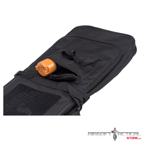 Pre-Order (ETA: September 2025) 1000D Nylon Polymer 38" Rifle Bag (Color: Black) by Lancer Tactical - Imagen 6