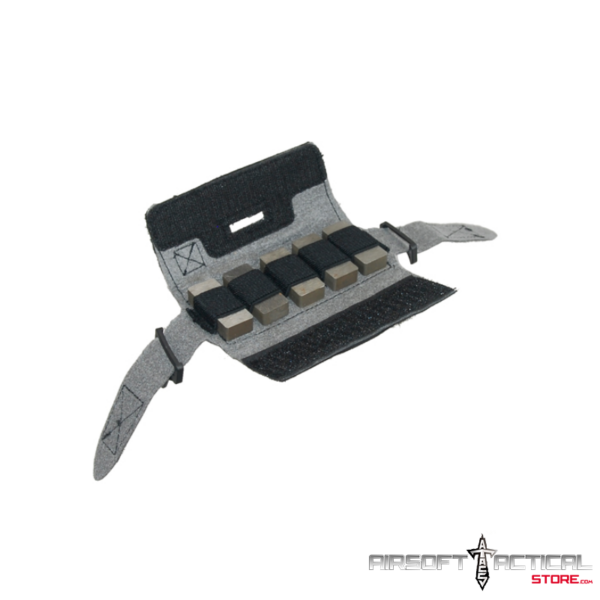 Pre-Order (ETA: September 2025) Airsoft Helmet Counterweight Pouch (Color: Black) by Lancer Tactical - Imagen 2