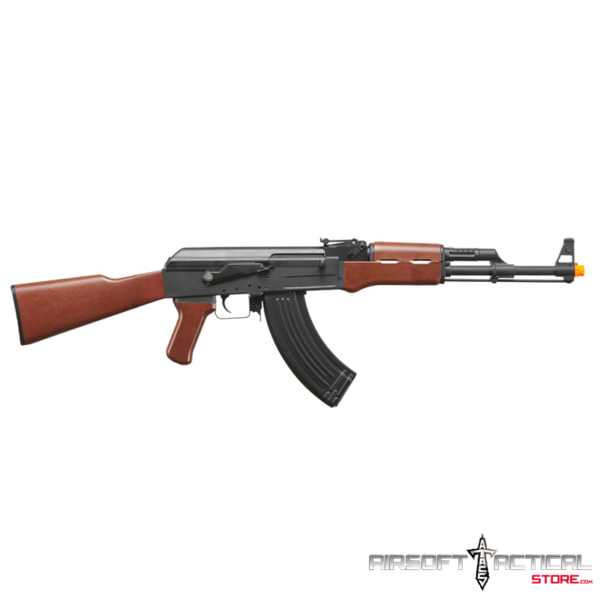 Pre-Order (ETA: SEPTEMBER 2025) Gen 2 AEG Airsoft Rifle w/ Full Stock - (Black/Wood) by Lancer Tactical - Imagen 2