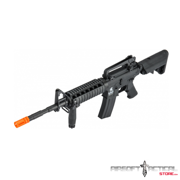 Pre-Order (ETA: September 2025) Gen 2 M4 RIS Airsoft Gun AEG Rifle - (Black) by Lancer Tactical - Imagen 3