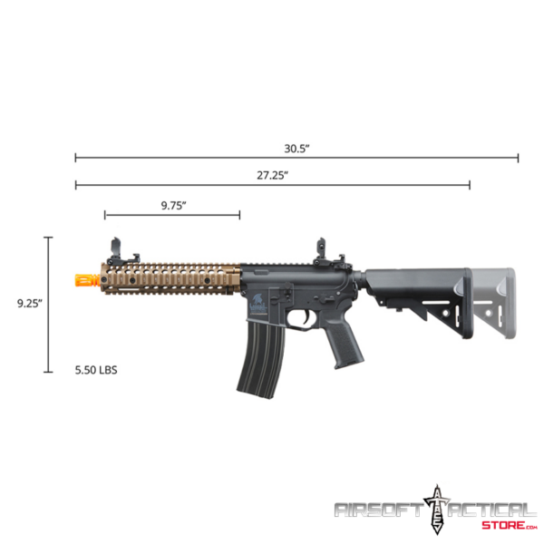 Pre-Order (ETA: September 2025) Gen 2 Raider M4 Airsoft AEG Rifle (Color: Black & Tan by Lancer Tactical - Imagen 4