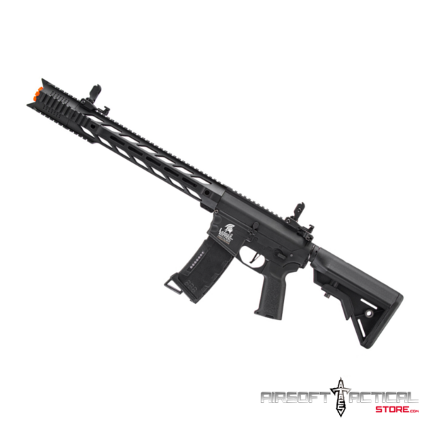 Pre-Order (ETA: September 2025) Gen 3 M4 SPR Interceptor Airsoft AEG Rifle w/ Li-Po/Charger Bundle - (Black) Lancer Tactical