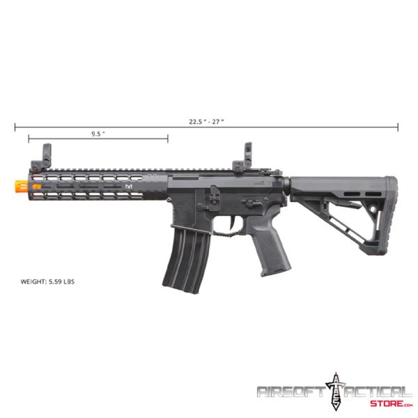 Pre-Order (ETA: SEPTEMBER 2025) Gen 4 VALIANT Edition 9.5" SBR AEG w/ Aster II Bluetooth ETU - (Black) G4 by Lancer Tactical - Imagen 5