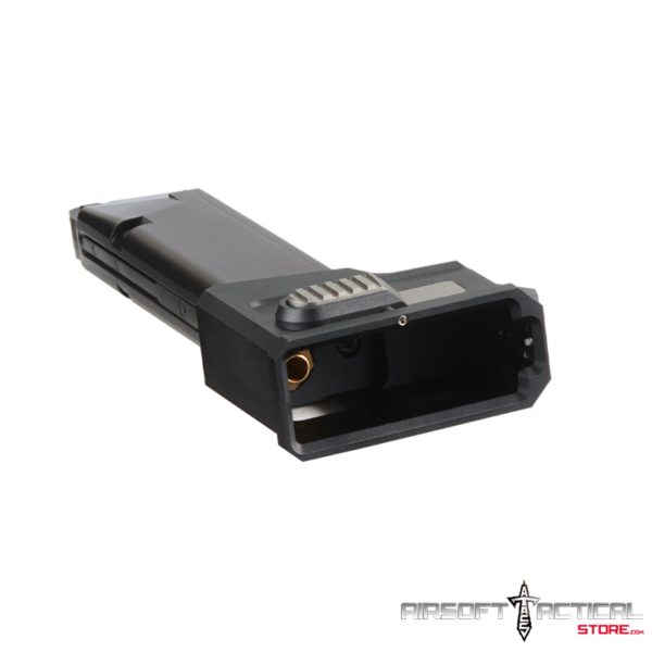 Pre-Order (ETA: SEPTEMBER 2025) HPA AEG M4 Magazine Adaptor For AAP01 Airsoft Pistols - (Black) by Lancer Tactical - Imagen 5