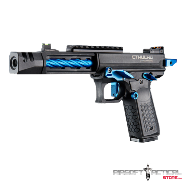 (PRE-ORDER) (ETA: SEPTEMBER) CTHULHU Gas Blow Back Pistol - (Blue) by Lancer Tactical - Imagen 4