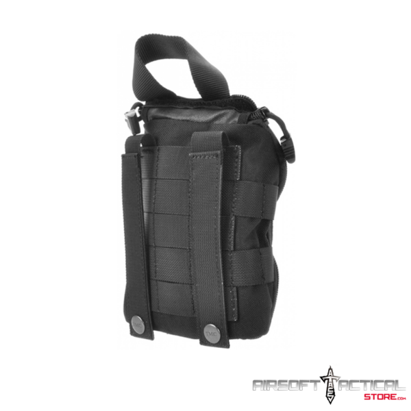 Pre-Order (ETA: SEPTEMBER 2025) Airsoft Nylon 500d Trauma Kit Pouch Accessory - Blk by A-Pro - Imagen 2