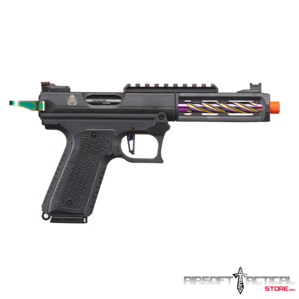 CTHULHU Gas Blow Back Pistol - (Black/Titanium) by Lancer Tactical - Imagen 2