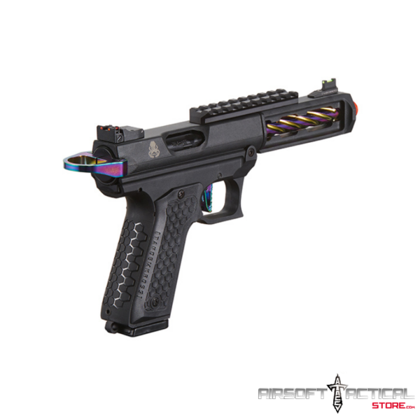 CTHULHU Gas Blow Back Pistol - (Black/Titanium) by Lancer Tactical - Imagen 3