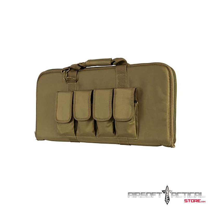 Pre-Order (ETA: September 2025) 28″ SubGun, AR & AK Pistol Case (Color: Tan) by NC Star