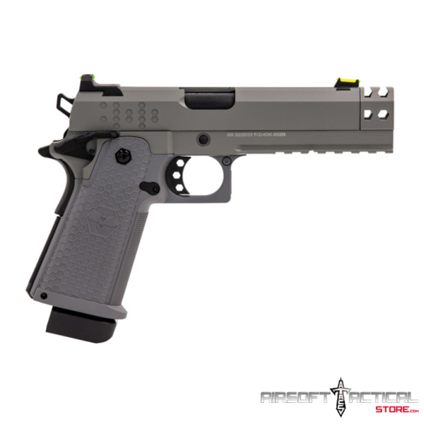 Pre-Order (ETA: SEPTEMBER 2025) Raven Hi-Capa HEX-Comp Pistol - (Gray) - Imagen 2