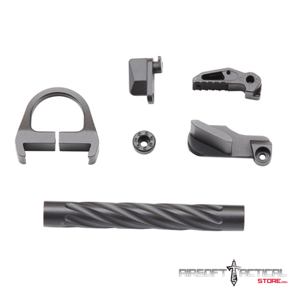 Pre-Order (ETA: September 2025) CTHULHU Gas Blowback Pistol Colored CNC Accessory Upgrade Parts Set - (Black) by Lancer Tactical