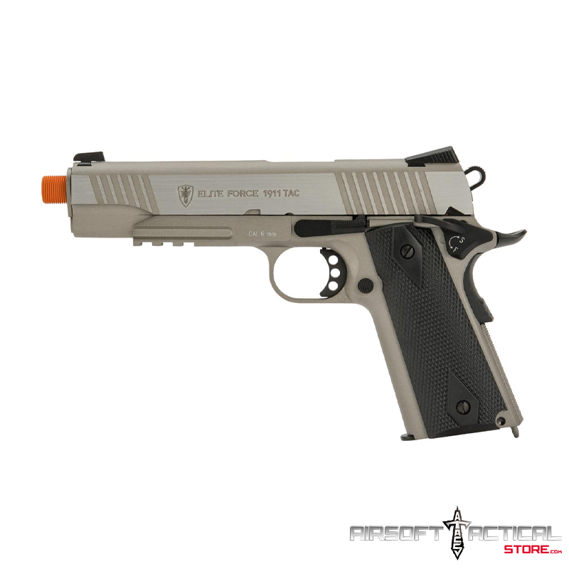 (ETA ABRIL 2026) 1911 Tactical Co2 (Color: Stainless) by Elite Force