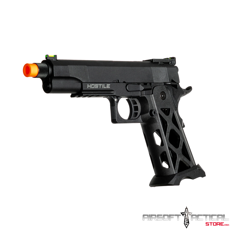 Hostile HI-CAPA – NEMESIS – CO2 Blow Back Pistol – Black by HK Army